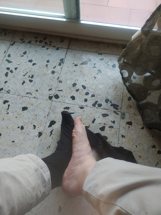 calcetines usados