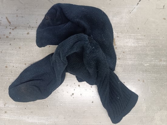 calcetines usados