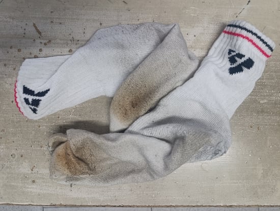 calcetines usados
