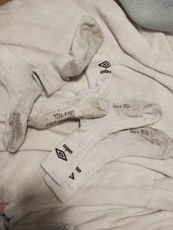 calcetines usados